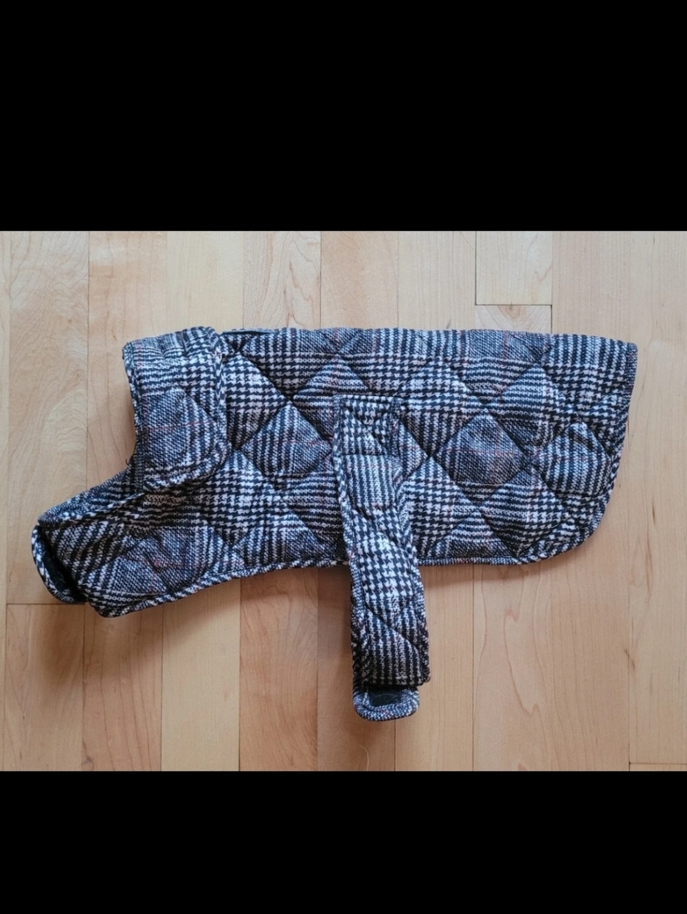 FRENCH BULLDOG & PUG MEDIUM PLAIDS DOG COAT/VEST 14 X 13